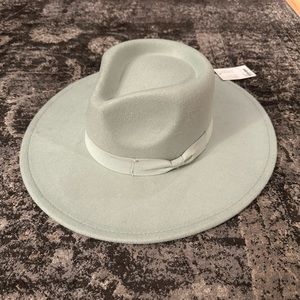 Forever 21 Light Blue Wide Brimmed Hat